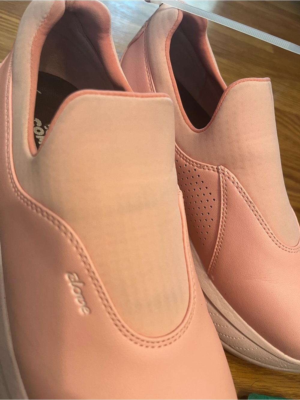 Clove Ona Limited Edition Pink Slip-On Cushioned Platform Sneakers for Women - Picture 8 of 9